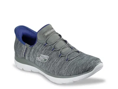 Skechers Slipins Summits Everyday Set Sneaker In Green