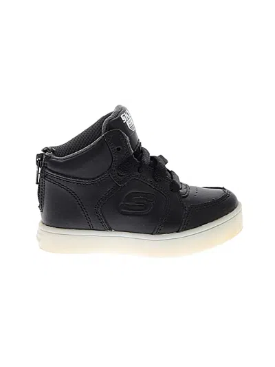 Pre-owned Skechers Kids' Sneakers In Black