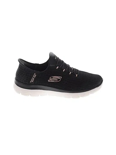 Pre-owned Skechers Sneakers In Black