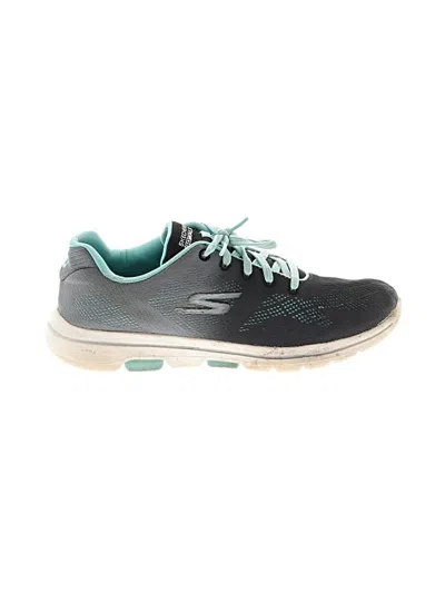 Pre-owned Skechers Sneakers In Black