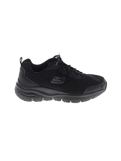 Pre-owned Skechers Sneakers In Black