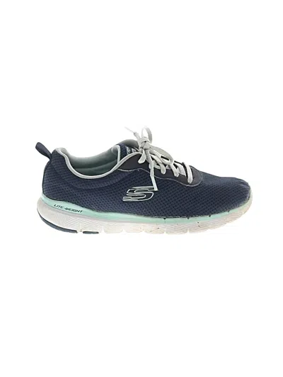 Pre-owned Skechers Sneakers In Blue