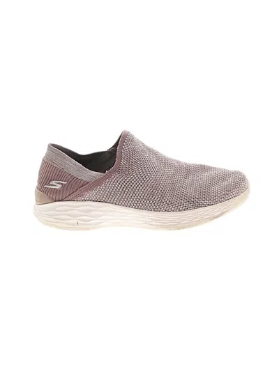 Pre-owned Skechers Sneakers In Brown