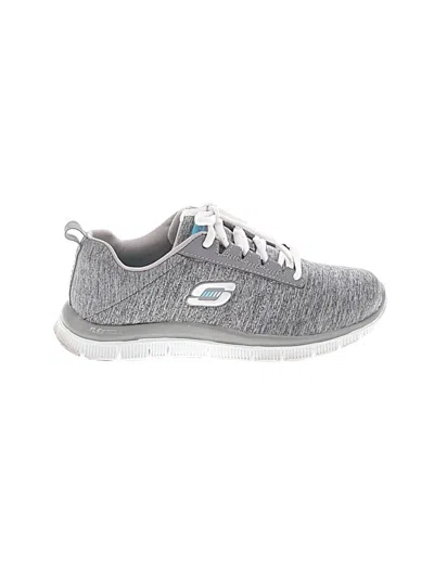 Pre-owned Skechers Sneakers In Gray
