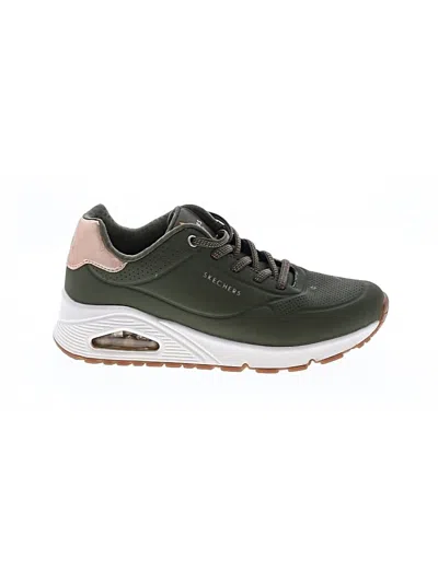 Pre-owned Skechers Sneakers In Green