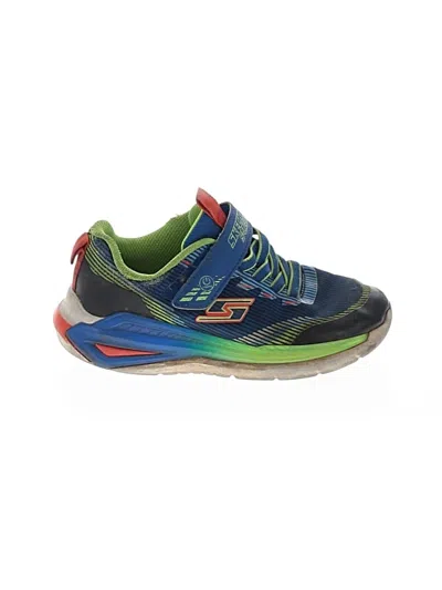 Pre-owned Skechers Kids' Sneakers In Green