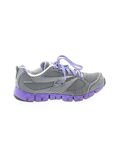 Pre-owned Skechers Sneakers In Purple