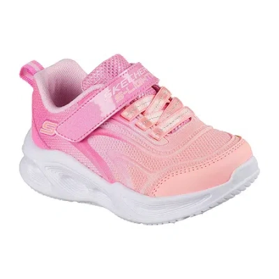 Skechers Babies' Sola Glow Toddler Girls Sneakers In Pink