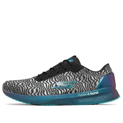 Skechers Speed 6 'cloak Hyper - Black Blue' In Multi