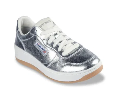Skechers Sport Court 2.0 Sneaker In Silver