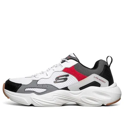 Skechers Stamina Airy 'white Grey Red'