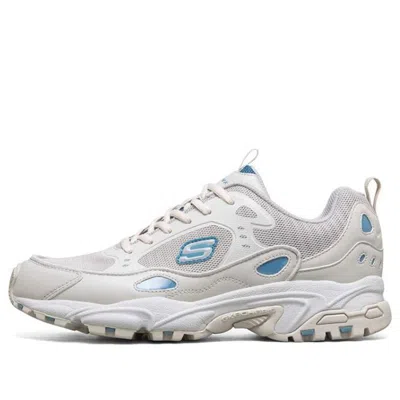 Skechers Stamina Running Shoes Grey/blue In Multi