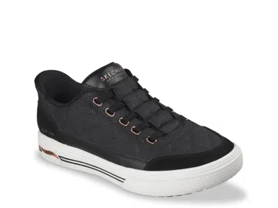 Skechers Arch Fit Arcade-cuddle Steps Hands Free Slip-ins Women's Shoes Black: 5 D - Wide
