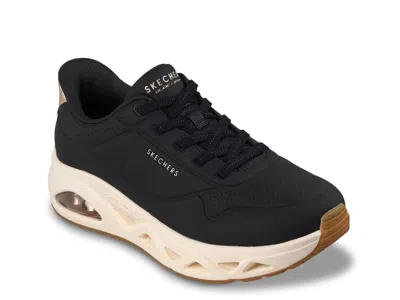 Skechers Street Hands Free Slipins Uno Glidestep Glide On Air Sneaker In Black