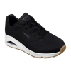 Skechers Street Uno Stand On Air Womens Sneakers In Black