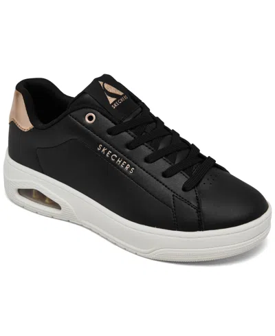 Skechers Street Women's Uno Court In Black