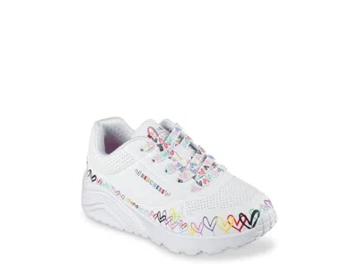 Skechers Street X Jgoldcrown Uno Lite Heart Daze Sneaker Kids' In Multi