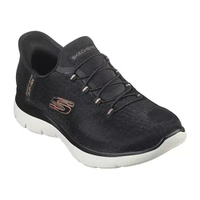 Skechers Summits Classy Night Womens Sneakers In Black