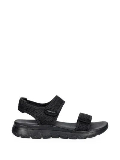 Skechers Summits Touch-strap Sandals In Black