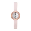 Skechers Sunridge Womens Digital Pink Strap Watch Sr2100 In Pink