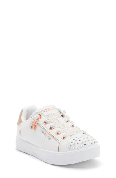 Skechers Kids'  Super Starlite Twinkle Toes® Sneaker In White