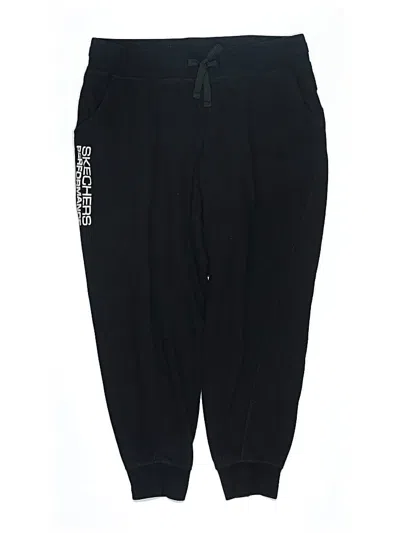 Pre-owned Skechers Kids' Sweatpants In Black