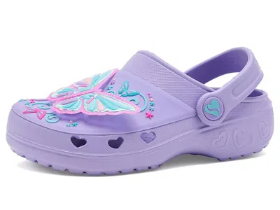 Skechers Sweetheart 308374l (little Kid/big Kid) Girl's Shoes Lavendar/multi: 13 Little Kid M In Purple