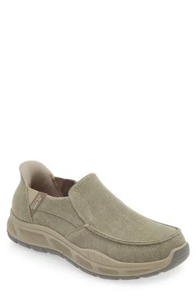 Skechers Swift-fit Slip-on Sneaker In Taupe