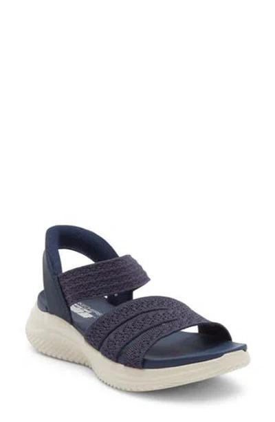 Skechers Swift-fit Ultra Flex 3.0 Sandal In Blue