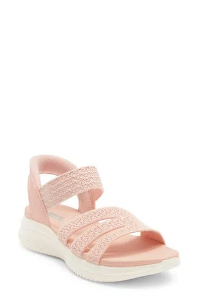 Skechers Swift-fit Ultra Flex 3.0 Sandal In Pink