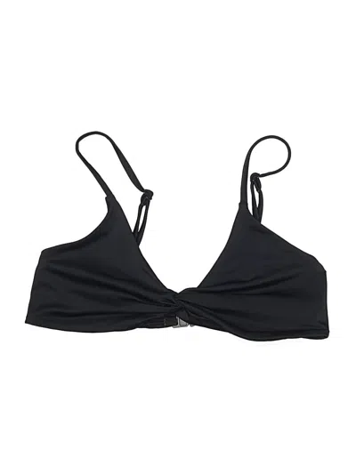 Pre-owned Skechers Swimsuit Top Black Swimwear