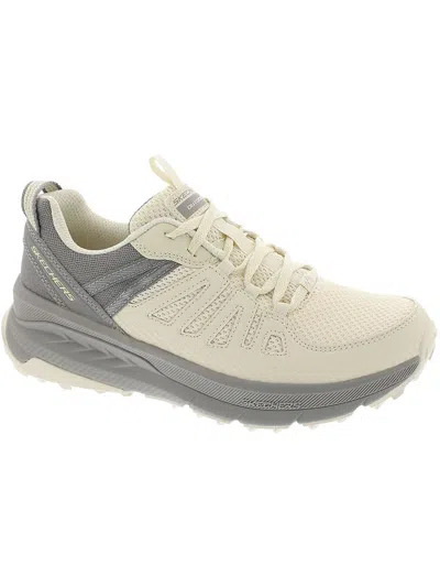 Skechers Switch Back Womens Memory Foam Manmade Running & Training Shoes In Neutral
