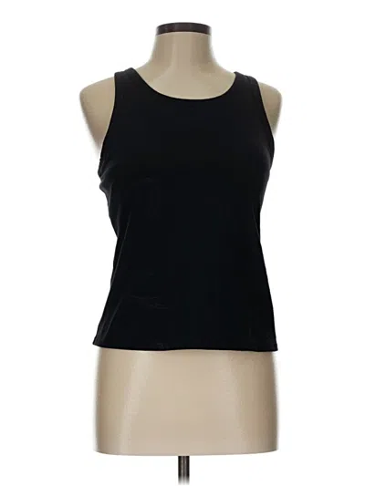 Pre-owned Skechers Tank Top Black Halter Neckline Tops