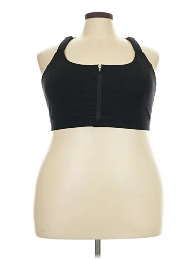 Pre-owned Skechers Tank Top Black Halter Neckline Tops