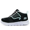 Skechers (td)  Comfy Flex Shoes 'black Sky Blue'