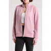 Skechers The Go Walk™ Hoodless Hoodie™ Zip Jacket In Pink