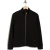 Skechers The Go Walk™ Hoodless Hoodie™ Zip Jacket In Black