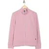 Skechers The Go Walk™ Hoodless Hoodie™ Zip Jacket In Pink/lavender