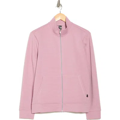 Skechers The Go Walk™ Hoodless Hoodie™ Zip Jacket In Pink/lavender