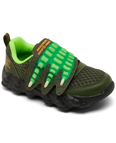 Skechers Babies' Toddler Kids Skech-o-saurus In Green