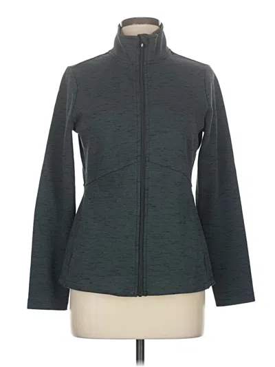 Pre-owned Skechers Track Jacket In Gray