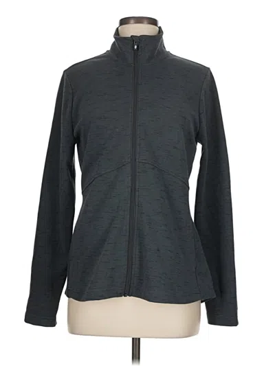 Pre-owned Skechers Track Jacket In Gray