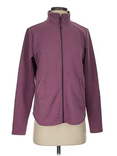 Pre-owned Skechers Track Jacket In Purple