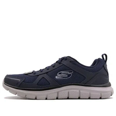 Skechers Track Low Top Running Shoes Navy In Blue