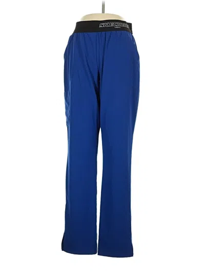 Pre-owned Skechers Track Pants In Blue