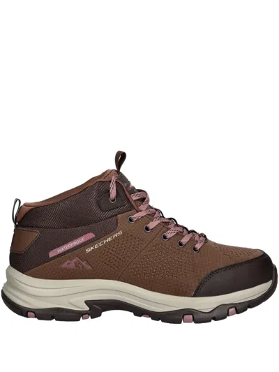 Skechers Trail Destination Lace-up Sneakers In Brown