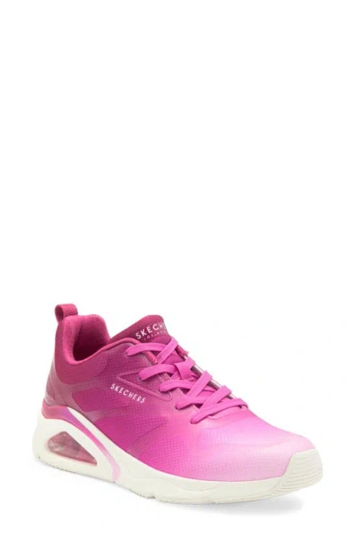 Skechers Tres-air Uno-brighten Up Sneaker In Pink/ Multi