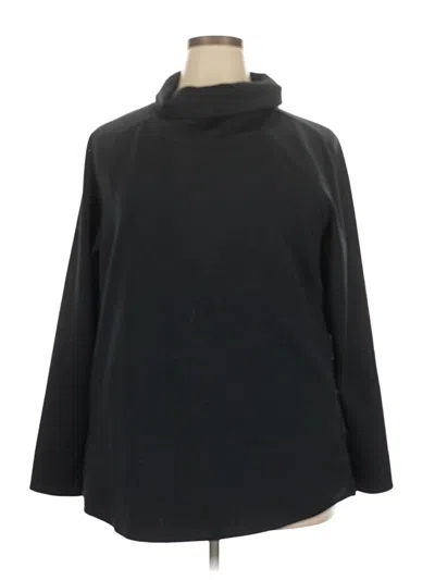 Pre-owned Skechers Turtleneck Sweater In Black