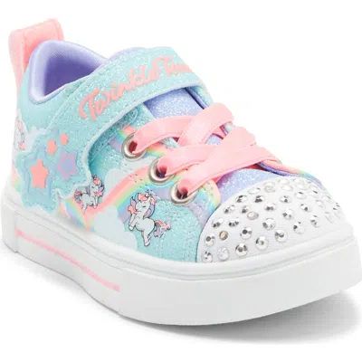 Skechers Kids'  Twinkle Sparks Light-up Sneaker In White