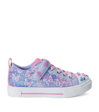 Skechers Kids' Twinkle Sparks Sneakers In Purple